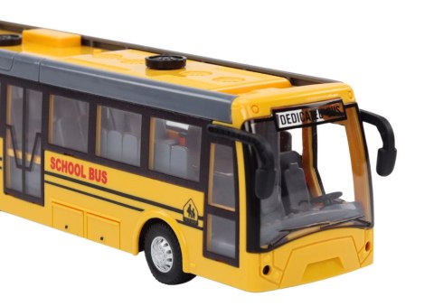 Autobus Szkolny Bus Zdalnie Sterowany Przegubowy RC 1:32 Żółty LEAN Toys Autobus Szkolny Bus Zdalnie Sterowany Przegubowy RC 1:32 Żółty LEAN Toys