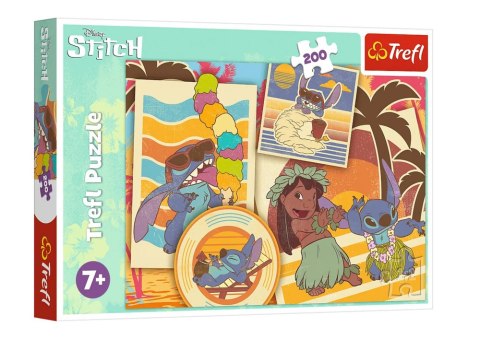 Puzzle - 200 - Muzyczny świat Lilo and Stitch - Disney Lilo and Stitch Trefl 13304 Trefl Puzzle Puzzle - 200 - Muzyczny świat Lilo and Stitch - Disney Lilo and Stitch Trefl 13304 Trefl Puzzle