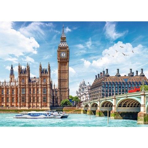 Puzzle - 2000 - Big Ben - Londyn - Anglia - Trefl 27120 Trefl Puzzle