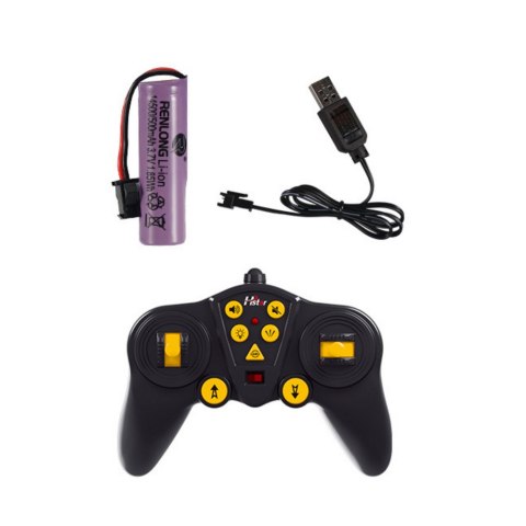 Wóz Strażacki Zdalnie Sterowany Wysuwana Drabina Rozpylanie Wody 2.4G 11CH LEAN Toys