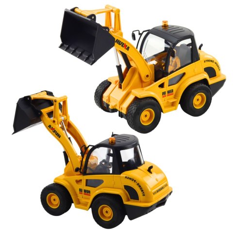 Zestaw Ładowarka Spychacz Wywrotka 1:24 Zdalnie Sterowane RC 2w1 LEAN Toys