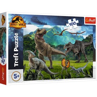 Puzzle - 100 - Park Jurajski / Universal Jurrasic World Trefl 16441 Trefl Puzzle