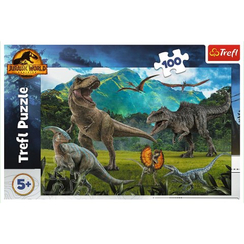 Puzzle - 100 - Park Jurajski / Universal Jurrasic World Trefl 16441 Trefl Puzzle Puzzle - 100 - Park Jurajski / Universal Jurrasic World Trefl 16441 Trefl Puzzle