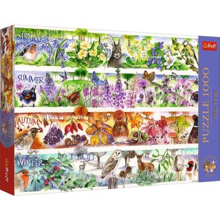 Puzzle - 1000 Premium Plus - Tea Time: Cztery pory roku Trefl 12078 Trefl Puzzle