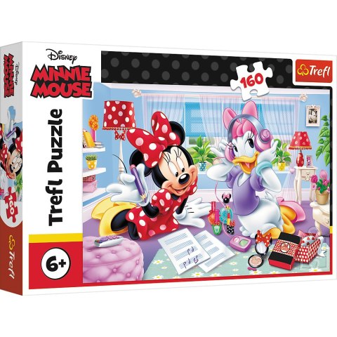 Puzzle - 160 - Dzień z przyjaciółką - Disney Minnie Trefl 15373 Trefl Puzzle Puzzle - 160 - Dzień z przyjaciółką - Disney Minnie Trefl 15373 Trefl Puzzle