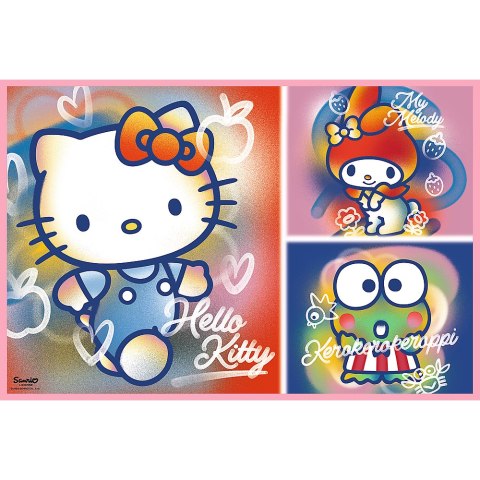 Puzzle - 2x200 - Hello Kitty i przyjaciele - Hello Kitty - Trefl 13336 Trefl Puzzle