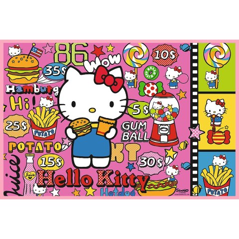 Puzzle - 2x200 - Hello Kitty i przyjaciele - Hello Kitty - Trefl 13336 Trefl Puzzle