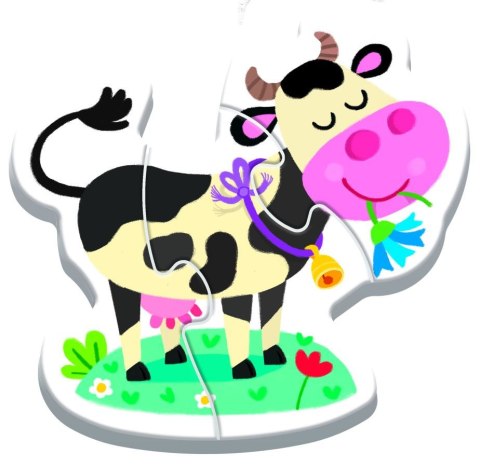 Puzzle - Baby Classic - Na farmie - KAZSTUDIO SA Bobaski i Miś 36127 Trefl Puzzle Puzzle - Baby Classic - Na farmie - KAZSTUDIO SA Bobaski i Miś 36127 Trefl Puzzle