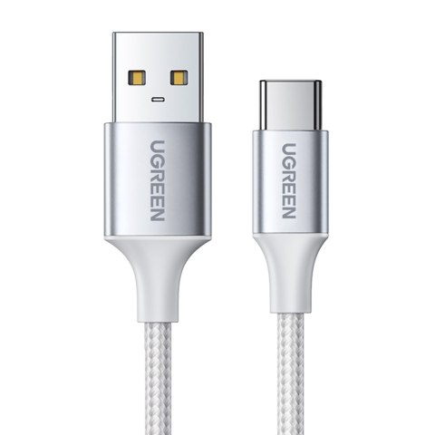 Kabel przewód USB-A - USB-C QC 3.0 3A 3m - biały UGREEN