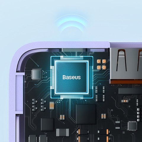 Powerbank 10000mAh Airpow Fast Charge 20W - fioletowy BASEUS