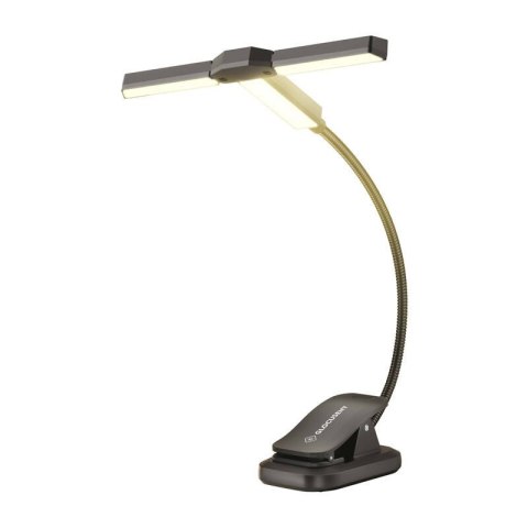 Lampka bezprzewodowa Tri-Head Glocusent GLCSNTA2302 z klipsem USB-C 1000mAh czarna Glocusent Lampka bezprzewodowa Tri-Head Glocusent GLCSNTA2302 z klipsem USB-C 1000mAh czarna Glocusent