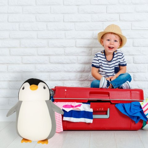 Poduszka podróżna 2w1 rogal pod kark do samochodu samolotu maskotka pingwin Kik Sp. z o. o. Sp. k.