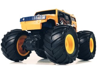 Auto Terenowe Duże Koła Bigfoot Zdalnie Sterowany 2.4G 1:18 Żółty LEAN Toys