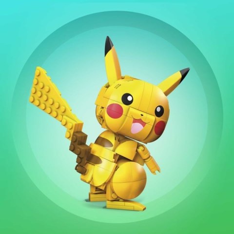 Klocki Pikachu średni Pokemon do zbudowania GMD31 Mega Bloks