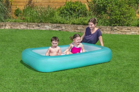Basen dmuchany dla dzieci 2+ BESTWAY Prostokątny 165x104x25cm + Dmuchane dno Basen dmuchany dla dzieci 2+ BESTWAY Prostokątny 165x104x25cm + Dmuchane dno