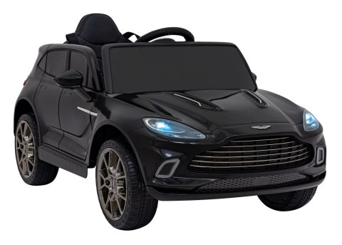 Aston Martin DBX na akumulator dla dzieci Czarny + Pilot + EVA + Pasy + Wolny Start + Audio LED Aston Martin DBX na akumulator dla dzieci Czarny + Pilot + EVA + Pasy + Wolny Start + Audio LED