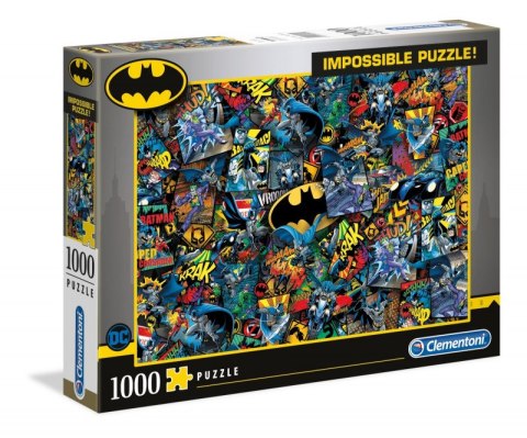 Puzzle 1000 elementów Impossible Batman Clementoni