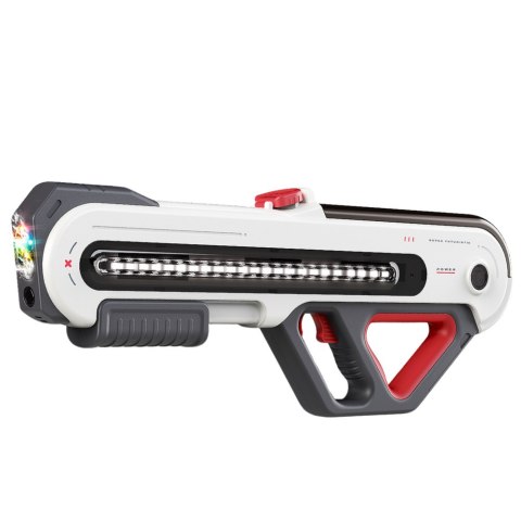 Duży Pistolet Karabin W12 Elektryczny Na Wodę LED Biały 60cm LEAN Toys Duży Pistolet Karabin W12 Elektryczny Na Wodę LED Biały 60cm LEAN Toys