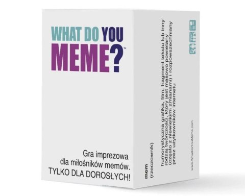 Gra What Do You Meme? Gra dla dorosłych PL - Sklep Gebe