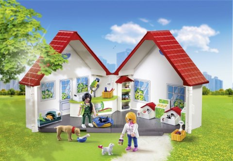Zestaw z figurkami City Life 71396 Przenośny sklep zoologiczny Playmobil