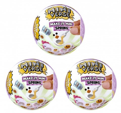 Figurki Miniverse Make It Mini Spring 1 sztuka MGA