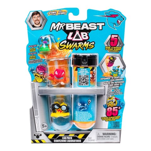 Figurki Mr Beast Lab - Rój Lab 5-pak Cobi