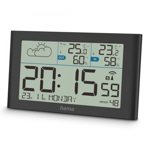 Stacja pogody sylt termometr higrometr Czarna Hama