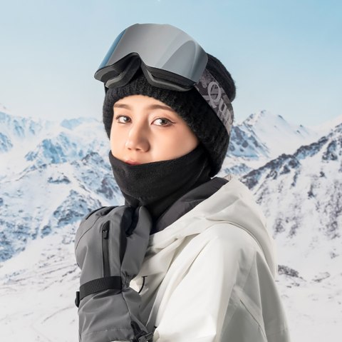 Komin narciarski komfort termiczny Oli rozmiar M - czarny Qunature