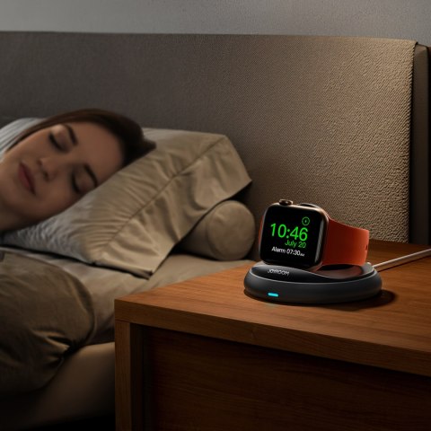 Ładowarka indukcyjna składana do zegarków Apple Watch - czarna JOYROOM