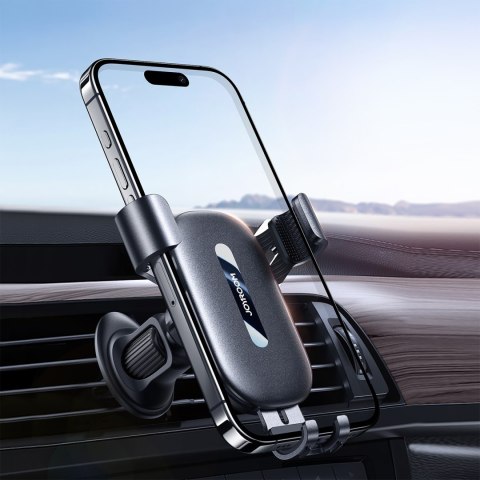 Uchwyt samochodowy grawitacyjny na telefon na kratkę nawiewu - czarny JOYROOM