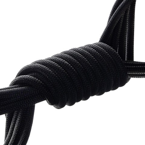 Kabel przewód Tungsten Gold z organizerem magnetycznym USB-C 100W 1m - czarny BASEUS