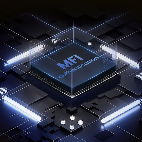 Kabel przewód w oplocie USB-A - iPhone Lightning MFi 1.5m - czarny UGREEN