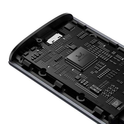 Kieszeń na dysk SSD do 8 TB FlyJoy M.2 NVMe 10 Gb/s UASP TRIM - szara BASEUS