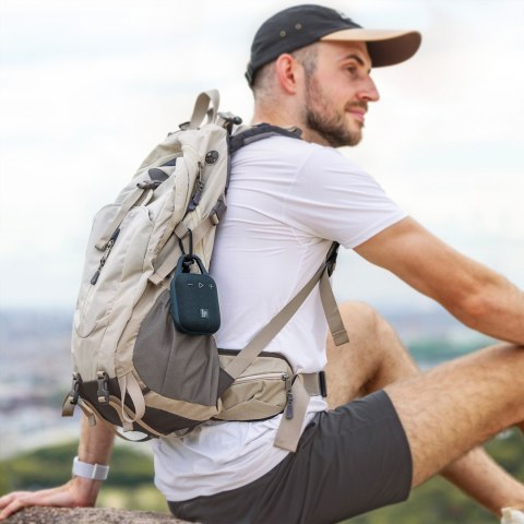 Mały turystyczny głośnik bezprzewodowy Mirtune H1 Bluetooth 8W - niebieski Tronsmart