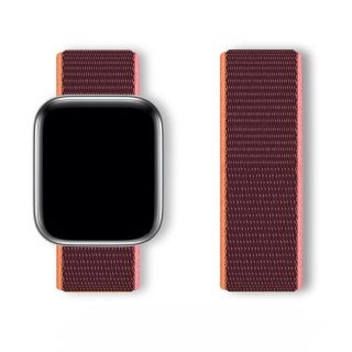 Pasek Sport Loop do Apple Watch 42/44/45/46/49 - czerwony HURTEL
