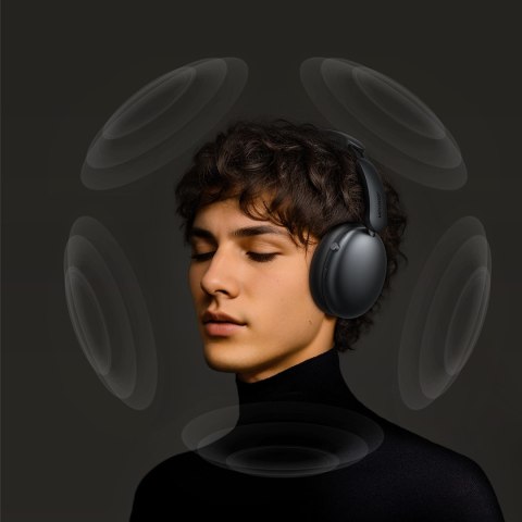 Słuchawki bezprzewodowe J-Head Series JR-JH1 z ANC Bluetooth - czarne JOYROOM