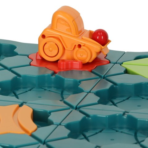 Gra logiczna planszowa labirynt tor przeszkód 56 el. Kik Sp. z o. o. Sp. k.