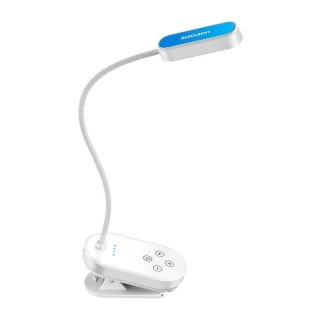 Lampka bezprzewodowa Glocusent Mini GLCSNTBL005 z klipsem biała Glocusent