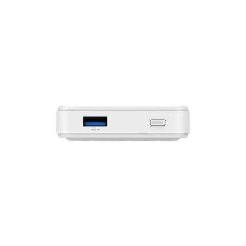 Powerbank magnetyczny Qi2 10000mAh z podstawką USB-A USB-C 22.5W PD - biały WOZINSKY