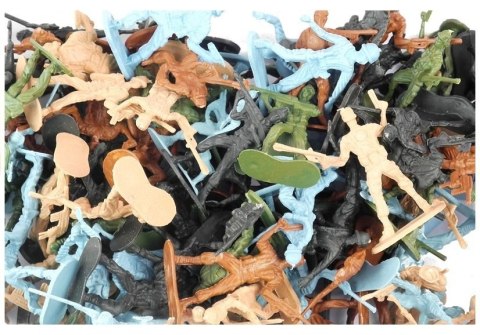 Duży Zestaw Żołnierzyków Militarny Wojsko Armia Figurki LEAN TOYS