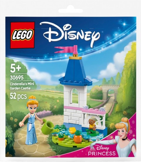 Klocki Disney Princess 30695 Miniaturowy zamek Kopciuszka z ogrodem LEGO