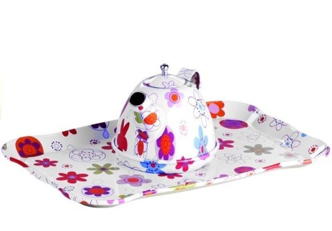 Piękny Metalowy Serwis Do Herbaty Zestaw Kuchenny LEAN Toys