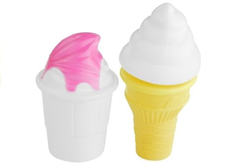 Serwis Urodzinowy Tort Ciasteczka Świeczki Lody LEAN Toys