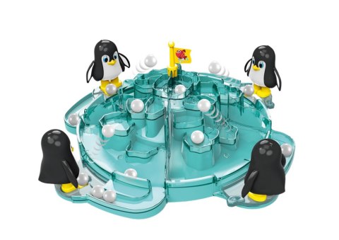 Gra Zręcznościowa Pingwiny na Lodowcu Podbijanie Piłek LEAN Toys