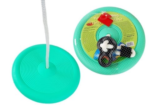 Huśtawka Okrągła Talerz Ogrodowa Dla Dzieci 423 zielona Dorex