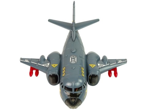 Samolot Transportowy Bombowiec Światła Dźwięk LEAN Toys