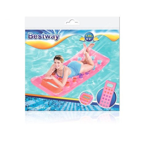 Materac Plażowy 188 71cm BESTWAY Róż