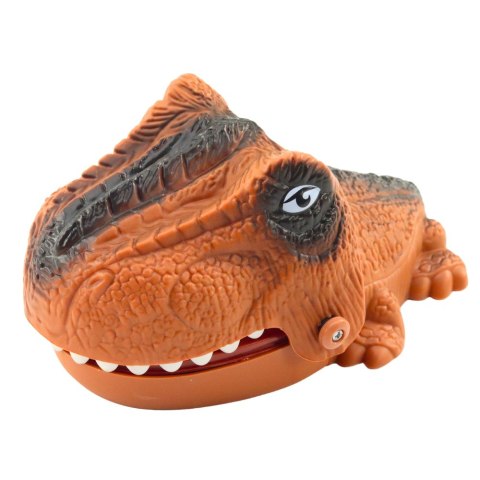 Gra Zręcznościowa Gryzący Atakujący Dinozaur Brązowy LEAN Toys