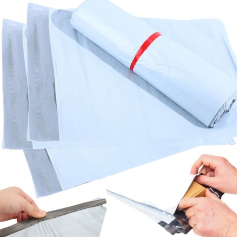 Folia Kurierska Koperta Foliopak 100 Sztuk 450x 650mm LEAN