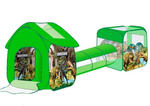 Plac Zabaw Dla Dzieci 3w1 Namiot Iglo Basen Dinozaury LEAN Toys